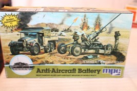 1/76 Scale, MPC, Anti-Aircraft Battery &amp; Truck, #1-6209 BN Open Box - $28.50