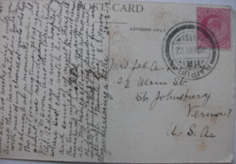 Vintage Post Card of “Muddum Mahal, Jubbulpore, pub by Hands &amp; Son C.P. post mar - £117.99 GBP