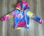 Womens Tie Dye Sweatshirt Hoodie Hooded Sweater Size Medium - $12.99