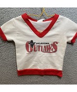 USFL Oklahoma Outlaws Football Shirt VTG Size 3T - £17.35 GBP