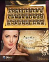 1 Box Aqua Skin Pure Gold ii ~ Original. Expiry Date 2025 Free Express S... - £151.67 GBP