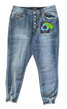 Indigo Rein Junior&#39;s Curvy Fit High Rise Narrow Leg Above Ankle Jeans Size 15 - £19.50 GBP