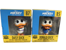 Funko Mini Mickey And Friends # 87 &amp; 85 Daisy &amp; Donald Duck Sealed Pkg - £27.37 GBP