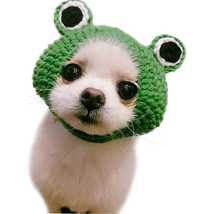 Adorable Handcrafted Knitted Froggy Cat Hat - £19.68 GBP