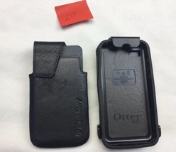OtterBox Defender Rugged Series Case Holster BlackBerry Z10 Plus Leather Swivel - $22.75