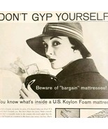 1958 US Rubber Koylon Foam Bed Mattress Advertisement Life Magazine HM2X - $24.99