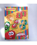 Veggie Tales Memory Match Board card Game Cardinal kids tv show preschoo... - £16.97 GBP