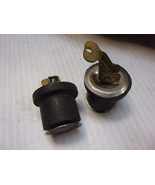 pair 7/8&quot; BOAT DRAIN PLUGS, stainless / RUBBER TYPE, LIVEWELL,TRANSOM DRAIN - €8,54 EUR