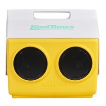 Cooler Igloo Bluetooth Boombox Beverage Ice Chest Small Retro 80S Portable New ~ - £115.80 GBP