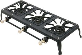 Propane Burner,Outdoor Propane Gas Burner, with 3 Burners cast, GB03 - £36.62 GBP