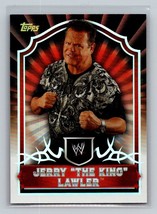 2011 Topps WWE Classic Jerry&quot;The King&quot; Lawler - £1.55 GBP