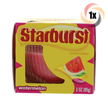 1x Pack Starburst Watermelon Scented Candles 3oz ( Fast Free Shipping! ) - £9.18 GBP