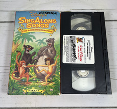 Disneys Sing Along Songs Vol 4 The Jungle Book: The Bare Necessities (VHS, 1994) - £3.38 GBP