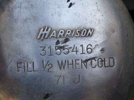 Vintage 60s/70s Corvette Harrison Overflow Factory Aluminum Tank 3155416 - £98.92 GBP