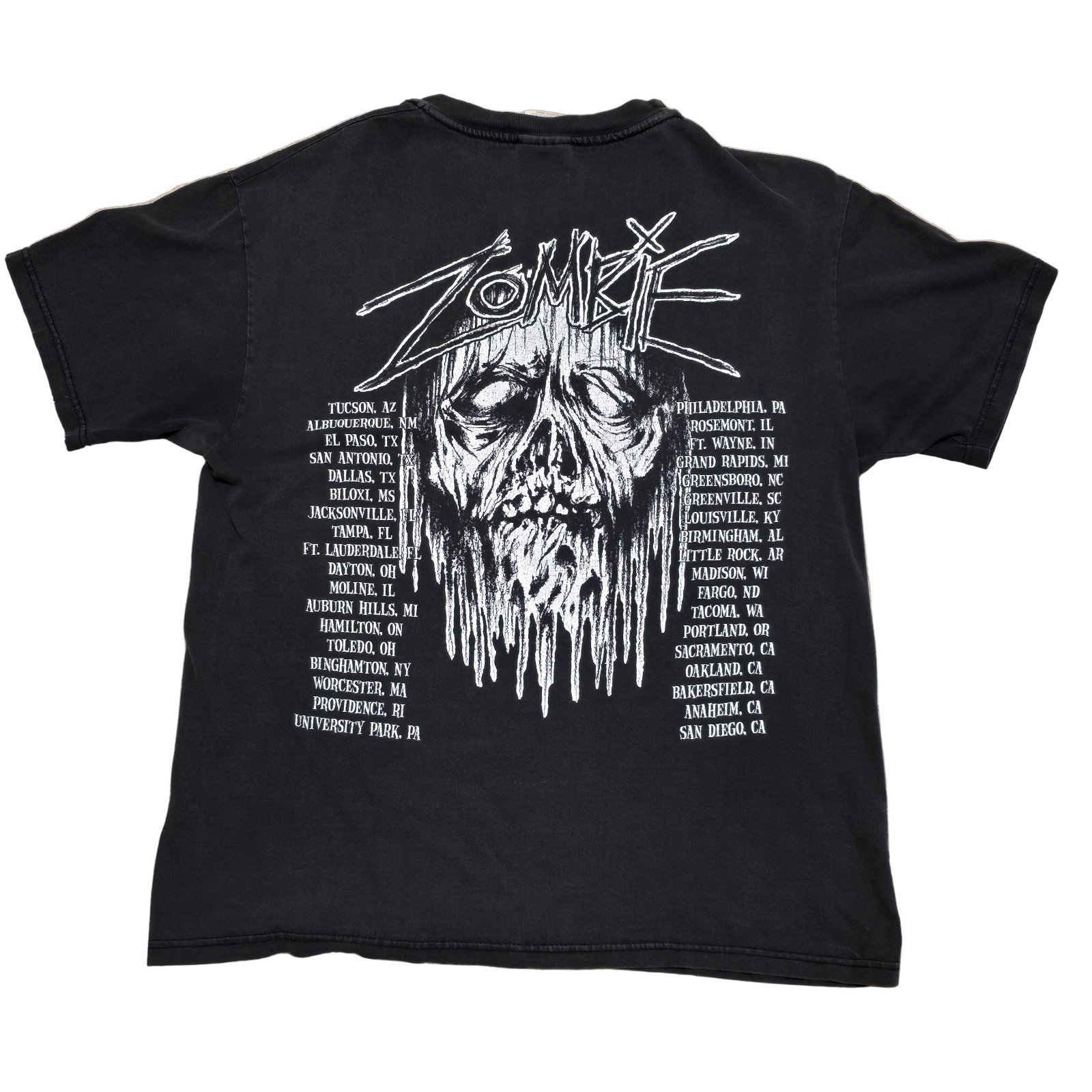 Vintage 1998 Rob Zombie Hellbilly Deluxe Tour Shirt Winterland Size M Item image 2