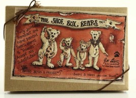 MIB SHOE BOX BEARS Boyds GERTRUDE GERTI GRIZBERG 2E/5935 Jointed Resin Bear - £14.17 GBP