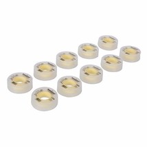 YELLOW PTFE GAS THREAD SEAL TAPE 10PK 12mm x 5m PLUMBING PLUMBER PIPE P441 - $11.04 CAD