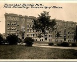 RPPC Hannibal Hamlin Hall University of Maine Orono ME 1936 DB  Postcard  - £3.10 GBP