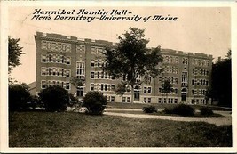 RPPC Hannibal Hamlin Hall University of Maine Orono ME 1936 DB  Postcard  - £3.11 GBP