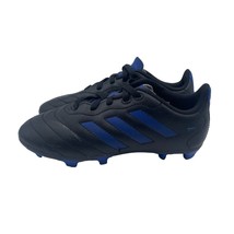 Adidas Goletto VII FG Soccer Cleats Shoes Black Blue Kids Youth Size 1 - £22.79 GBP