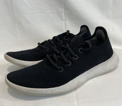 Allbirds Womens Tree Runner Size 8 Black Mesh Comfort Athletic Running S... - $29.99