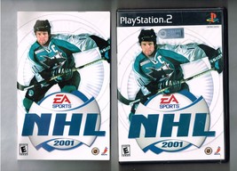 EA Sports NHL 2001 PS2 Game PlayStation 2 CIB - $19.40