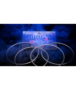 Linking Rings  Small 4" Four Ring Set - Atom Rings - Rings Link and Unlink! - $163.09 MXN