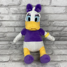 Disney DAISY DUCK 12&quot; Plush Mickey Mouse Clubhouse Disney Jr. Just Play  - £9.30 GBP