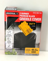Universal 45.5" W x 25.25" L x 32.5" H 2-Burner Premium Griddle Cover He... - $23.62