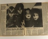 KISS 2 page vintage Magazine Article - $11.87