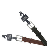 New Polo Ralph Lauren Leather Belt! Brown or Black  Contrast Stitch  Rus... - $54.69 CAD