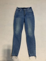 Lucky Brand Women Skinny Jeans Size 2/26A Bridgette HighRise Stretch Dem... - £10.32 GBP