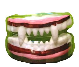 Creepy Horror Teeth Fangs Dentures Zombie Monster Pirate Costume Accessory-LARP( - £3.45 GBP