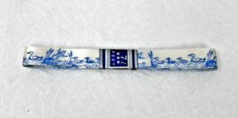 Vintage H Carlin Gift Wrap Ribbon Printed w Ducks &amp; Frogs In Water MIP 7... - $17.28 CAD