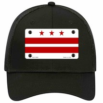 Washington DC Flag Novelty Black Mesh License Plate Hat - £23.12 GBP
