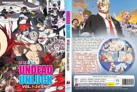 Anime Dvd~English Dubbed~Undead Unluck(1-24End)All Region+Free Gift - £18.38 GBP