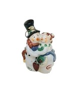 Old World Snowman Seasonal Holiday Christmas Ornament 4.5in x 3in - $19.00