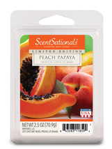 ScentSationals Scented Wax Cubes, Peach Papaya, 2.5 Oz - $4.49