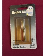 Black &amp; Decker 1/4” Flush Trim 1/4&quot; shank router bit NOS Factory Sealed - $10.49 CAD