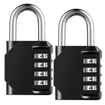 4-Digit Combination Padlock Waterproof Resettable Heavy Duty Lock for Ou... - $9.89+