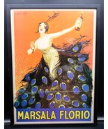Framed 1999 Marsala Florio Wine Ad Poster Reproduction Home Decor 19x26 - €85,60 EUR