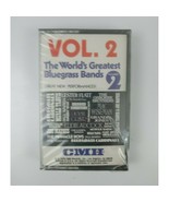 The World&#39;s Greatest Bluegrass Bands Vol. 2  Cassette Damage Case Sealed - $6.92 CAD