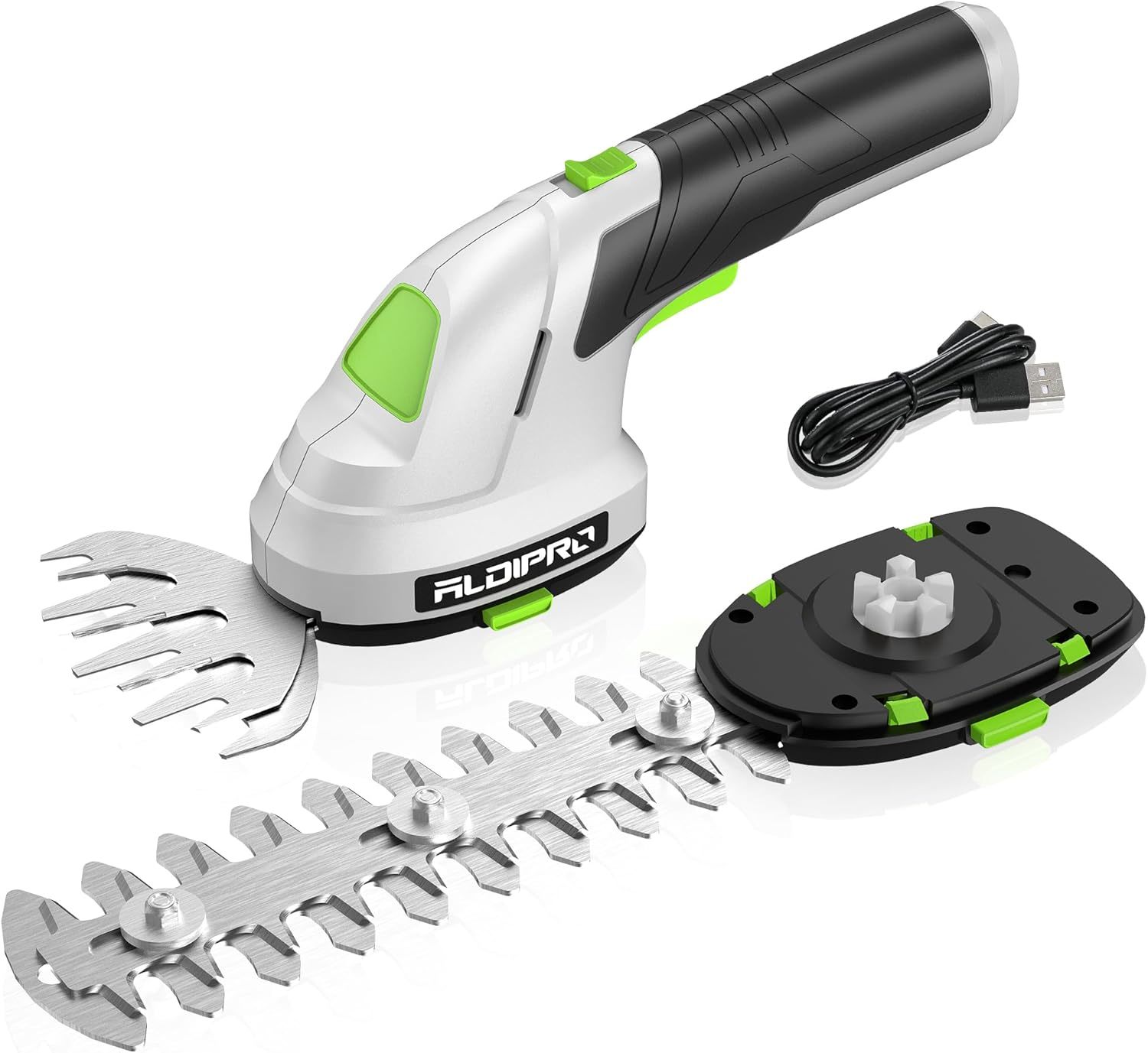 2-In-1 Cordless Hedge Trimmer And Grass Shears 7.2V Handheld Small, Lawn... - $44.99