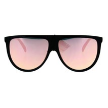 Retro Fashion Unisex Sunglasses Half Oval Frame Mirror Lens UV 400 - £8.62 GBP