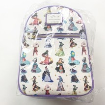 Loungefly Disney Princess Dress Mini Backpack Rapunzel Mulan Aurora Moana Tiana - £77.53 GBP