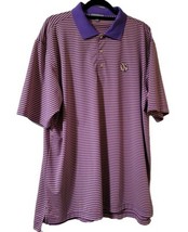 Peter Millar Mens Golf Performance Polo Shirt Soft Summer Comfort Stripe... - $13.86
