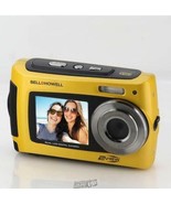 Bell+Howell 2-View Waterproof Dual-Screen HD Camera Blue 3.9&quot;Lx.9&quot;Dx2.5&quot;H - £75.83 GBP