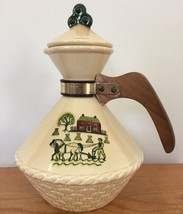 Vintage Metlox Pottery Poppytrail Homestead Provincial Tea Coffee Carafe... - £47.17 GBP