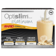 Optislim VLCD Platinum Banana Shake 21x25g Sachets - £100.02 GBP