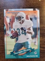 Thurman Thomas 2000 Donruss #81 - Miami Dolphins - NFL - £1.57 GBP